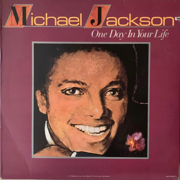 Michael Jackson - One Day In Your Life - Used - LP - Stereo - 33 ⅓ RPM - 1981 Reissue VG+/VG