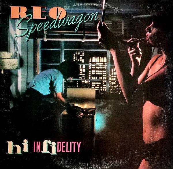 REO Speedwagon - Hi Infidelity - Used - LP - Stereo - 33 ⅓ RPM - 1980 Reissue VG/G+