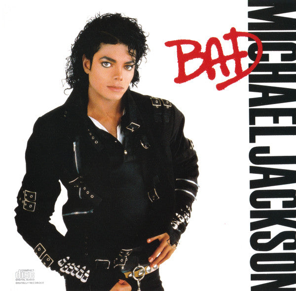 Michael Jackson - Bad - Used - CD - Stereo - 1987 Reissue VG/VG