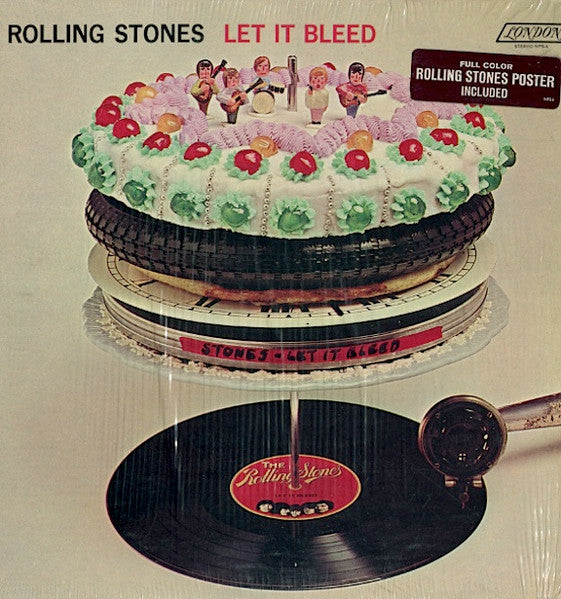 The Rolling Stones - Let It Bleed - Used - LP - Stereo - 33 ⅓ RPM - 1969 Reissue VG/VG