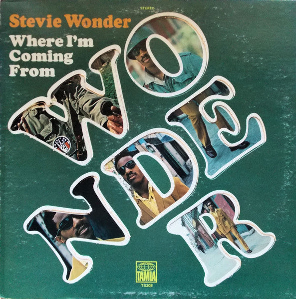 Stevie Wonder - Where I'm Coming From - Used - LP - Stereo - 33 ⅓ RPM - 1971 Reissue VG/VG