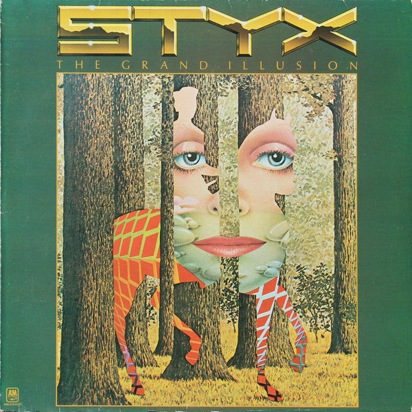 Styx - The Grand Illusion - Used - LP - Stereo - 33 ⅓ RPM - 1977 Reissue VG/VG