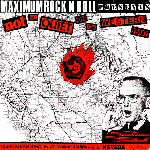 Various - Not So Quiet On The Western Front - Used - LP - Stereo - 33 ⅓ RPM - 1982 VG+/VG*