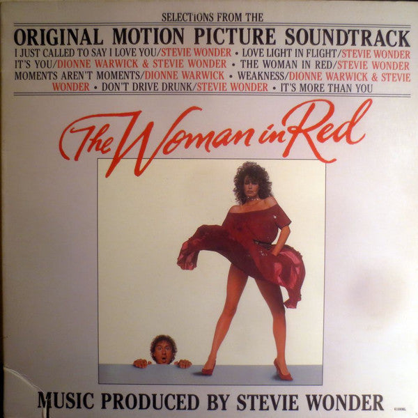 Stevie Wonder - The Woman In Red (Selections From The Original Motion Picture Soundtrack) - Used - LP - Stereo - 33 ⅓ RPM - 1984 Reissue VG+/VG+