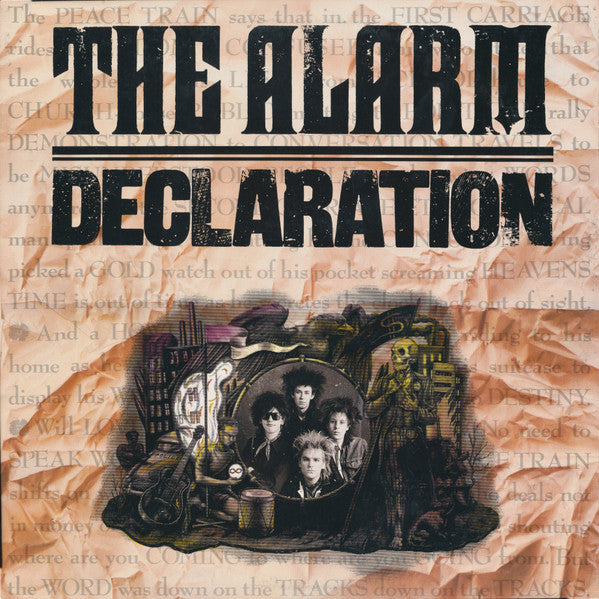 The Alarm - Declaration - Used - LP - Stereo - 33 ⅓ RPM - 1984 Reissue VG/VG