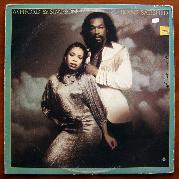 Ashford & Simpson - So So Satisfied - Used - LP - Stereo - 33 ⅓ RPM - 1977 Reissue VG/VG