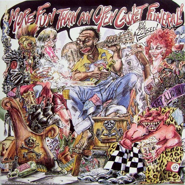 The Accüsed - More Fun Than An Open Casket Funeral - Used 1987 LP - VG/VG+ *