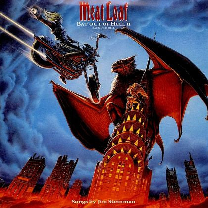 Meat Loaf - Bat Out Of Hell II: Back Into Hell - Used - CD - Stereo - 1993 Reissue VG/VG