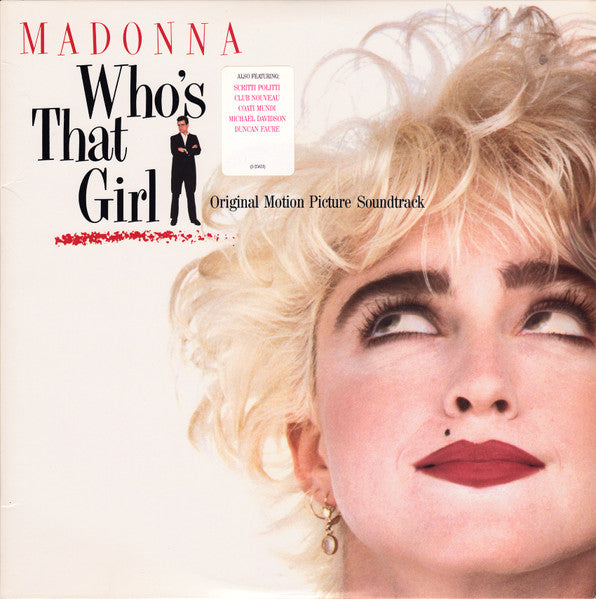 Madonna - Who's That Girl (Original Motion Picture Soundtrack) - Used - LP - Stereo - 33 ⅓ RPM - 1987 Reissue VG+/VG+