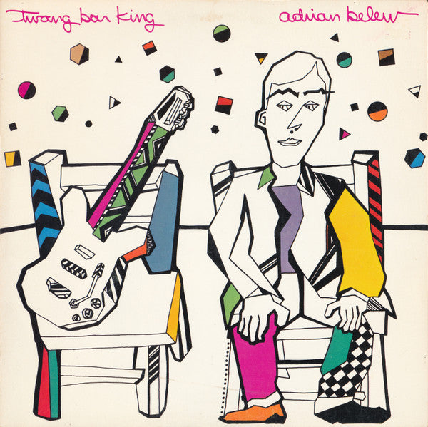 Adrian Belew - Twang Bar King - Used LP 1983 Reissue VG/VG