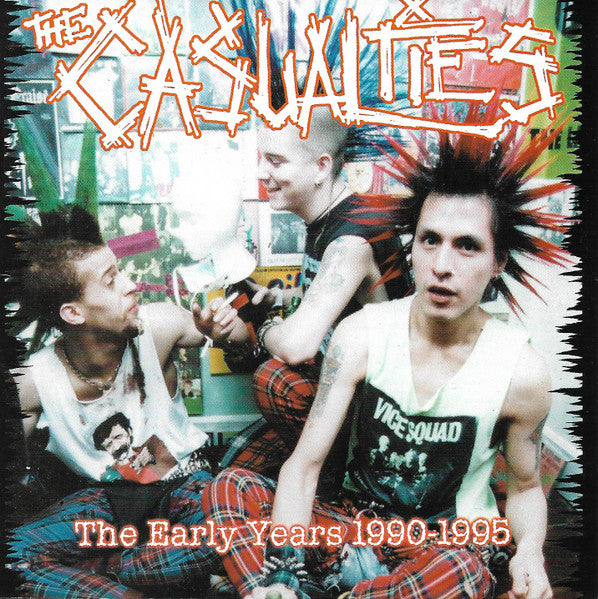 The Casualties - The Early Years 1990-1995 - Used - CD - Stereo - 1999 Reissue VG+/VG+
