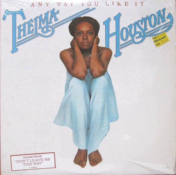 Thelma Houston - Any Way You Like It - Used - LP - Stereo - 33 ⅓ RPM - 1976 Reissue VG/VG