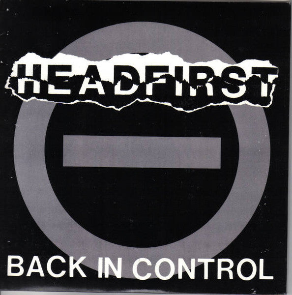 Headfirst - Back In Control - Used 1989 7" EP - VG+/VG *