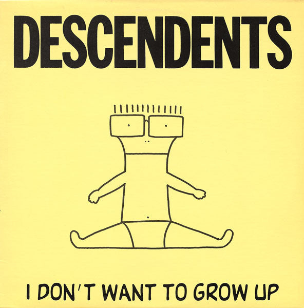 Descendents - I Don't Want To Grow Up - Used 1985 LP - VG+/VG+ *