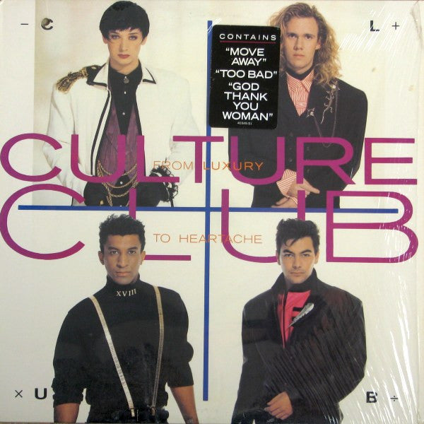 Culture Club - From Luxury To Heartache - Used - LP - Stereo - 33 ⅓ RPM - 1986 Reissue VG/VG