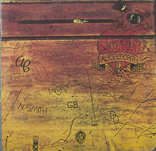 Alice Cooper - School's Out - Used - LP - Stereo - 33 ⅓ RPM - 1972 Reissue VG/VG