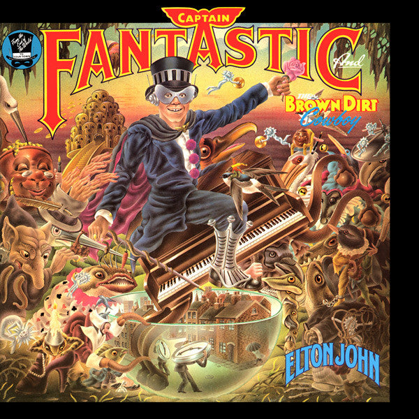 Elton John - Captain Fantastic And The Brown Dirt Cowboy - Used - LP - Stereo - 33 ⅓ RPM - 1975 Reissue VG+/VG+