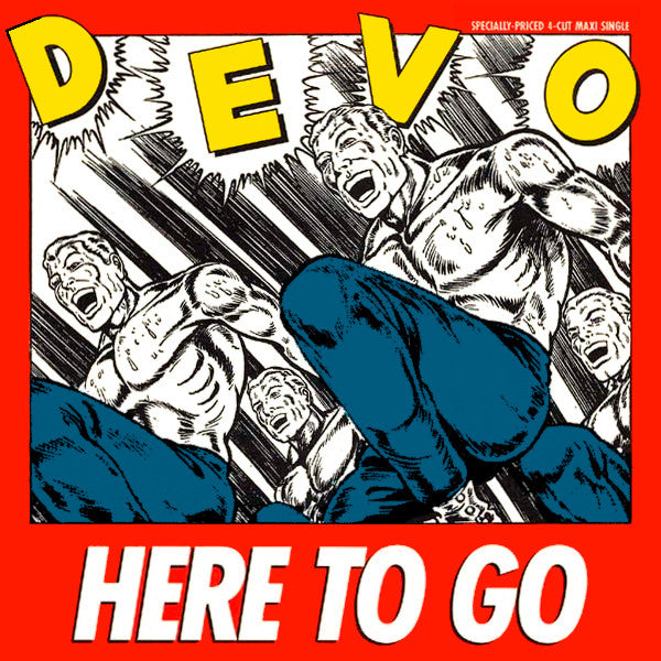 Devo - Here To Go - Used  1985 12" Maxi Single - VG+/VG