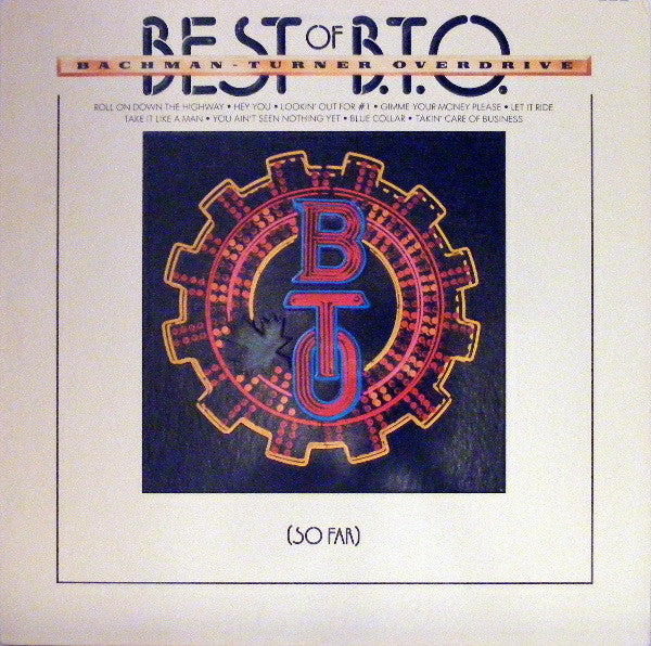 Bachman-Turner Overdrive - Best Of B.T.O. (So Far) - Used - LP - Stereo - 33 ⅓ RPM - 1976 Reissue VG/VG