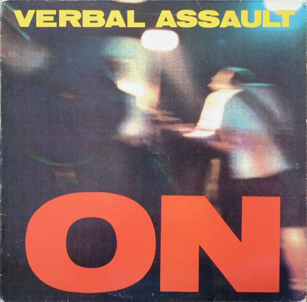 Verbal Assault - On - Used 1989 LP - VG+/VG+ *