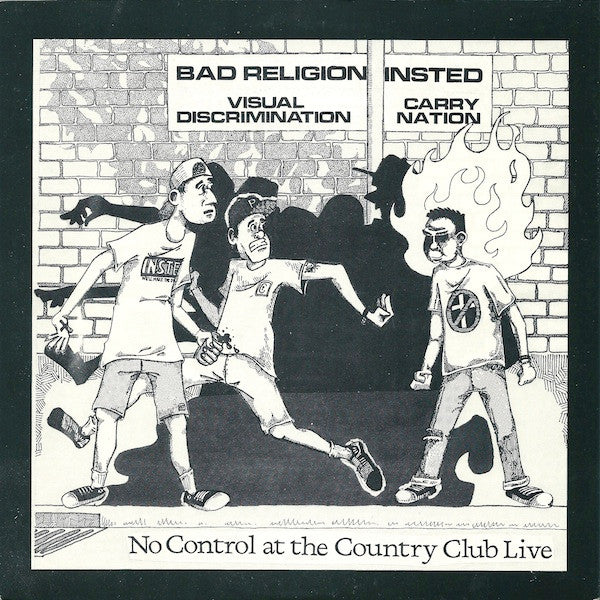 Various - No Control At The Country Club Live - Used 1990 7" EP - VG+/VG *