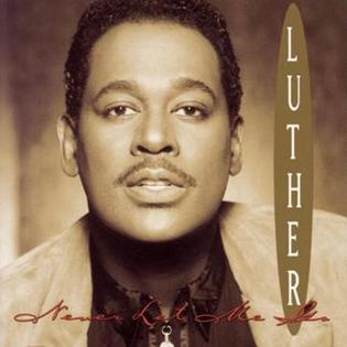 Luther Vandross - Never Let Me Go - Used CD 1993 Reissue VG+/VG+