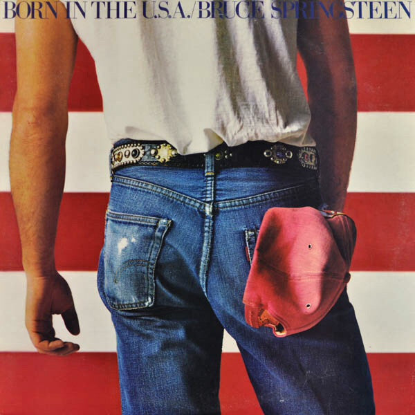 Bruce Springsteen - Born In The U.S.A. - Used - LP - Stereo - 33 ⅓ RPM - 1984 Reissue VG+/VG