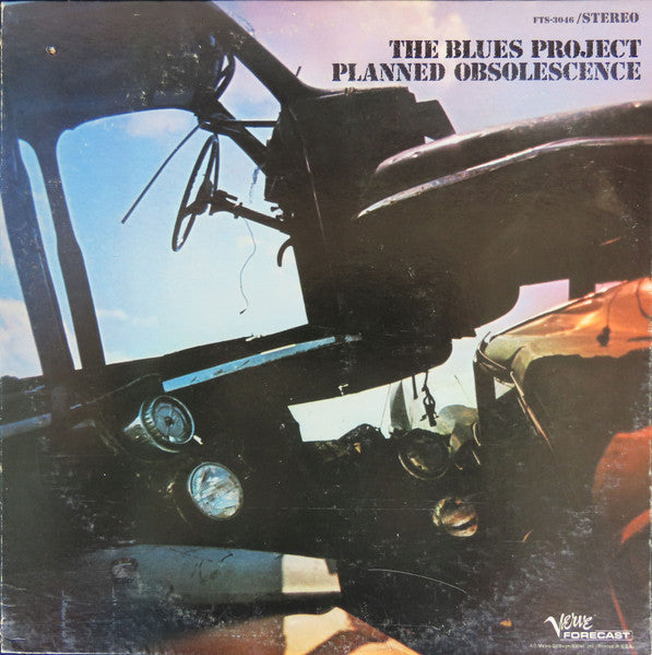 The Blues Project - Planned Obsolescence - Used - LP - Stereo - 33 ⅓ RPM - 1968 Reissue VG+/VG+