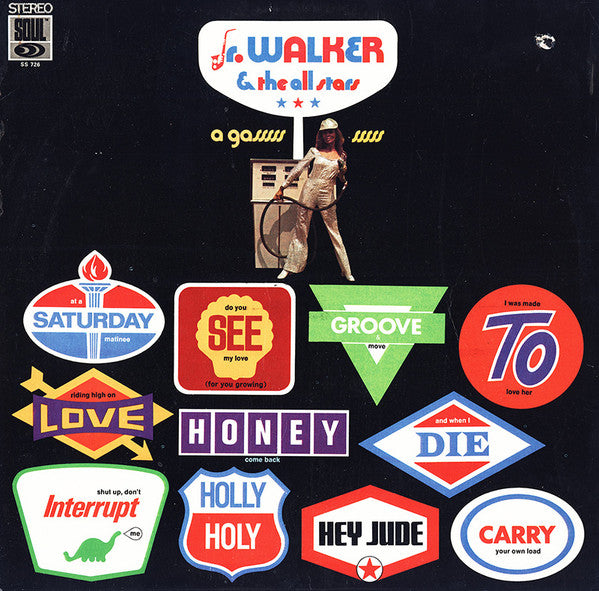 Junior Walker & The All Stars - A Gasssss - Used - LP - Stereo - 33 ⅓ RPM - 1970 Reissue VG+/VG+