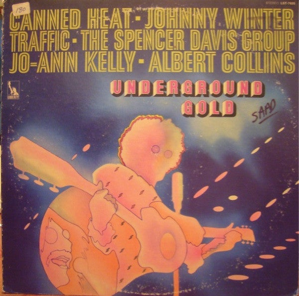 Various - Underground Gold - Used - LP - Stereo - 33 ⅓ RPM - 1969 Reissue VG/VG