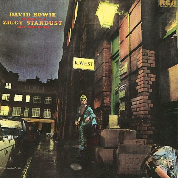 David Bowie - The Rise And Fall Of Ziggy Stardust And The Spiders From Mars - Used - LP - Stereo - 33 ⅓ RPM - 1980 Reissue VG/VG