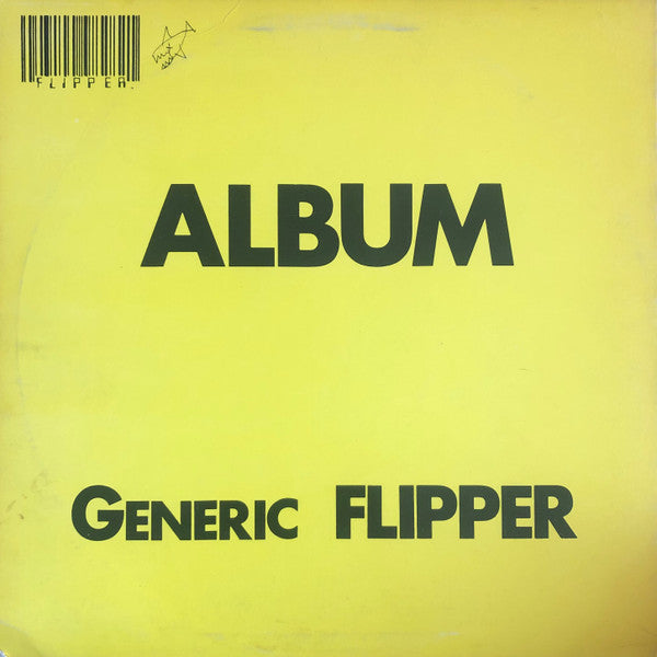Flipper - Album Generic Flipper - Used 1982 LP - VG+/VG *