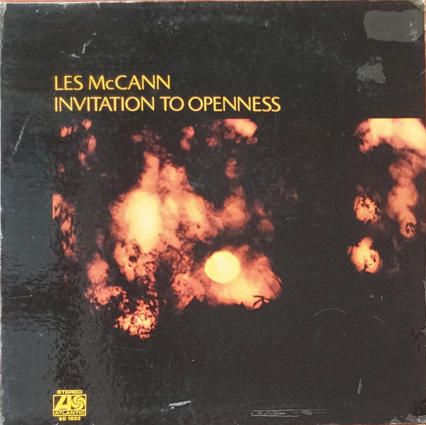 Les McCann - Invitation To Openness - Used - LP - Stereo - 33 ⅓ RPM - 1972 Reissue VG+/VG+