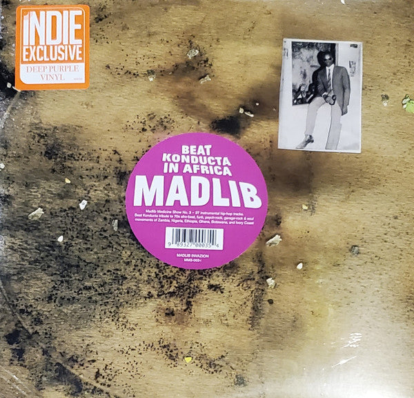 Madlib - Beat Konducta In Africa - 2022 record Store Day 2LP Reissue - Purple