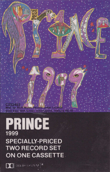 Prince - 1999 - Used 1982 Cassette Reissue - VG/VG