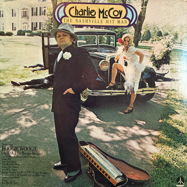 Charlie McCoy - The Nashville Hit Man - Used - LP - Stereo - 33 ⅓ RPM - 1974 Reissue VG/VG