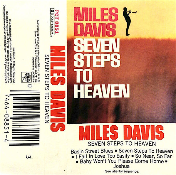 Miles Davis - Seven Steps To Heaven - Used 19XX Reissue Cassette - VG/VG