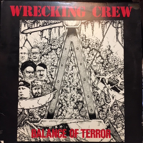 Wrecking Crew - Balance Of Terror - Used 1989 LP - VG+/VG *
