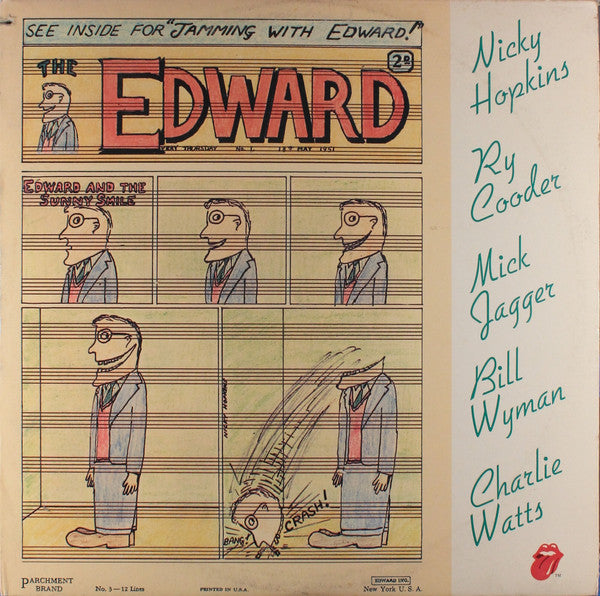 Nicky Hopkins - Jamming With Edward! - Used - LP - Stereo - 33 ⅓ RPM - 1972 Reissue VG/VG