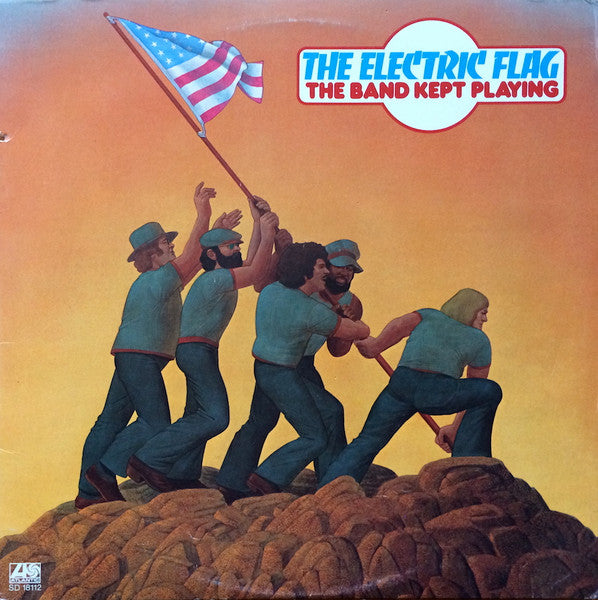 The Electric Flag - The Band Kept Playing - Used - LP - Stereo - 33 ⅓ RPM - 1974 Reissue VG+/VG