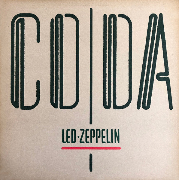 Led Zeppelin - Coda - Used - LP - Stereo - 33 ⅓ RPM - 1982 Reissue VG/VG