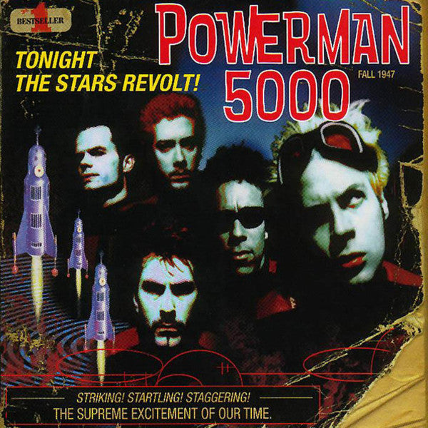 Powerman 5000 - Tonight The Stars Revolt! - Used - CD - Stereo - 1999