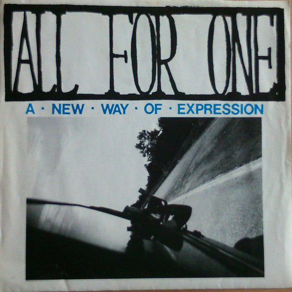 All For One - A New Way Of Expression - Used 1989 7" EP - VG+/VG *