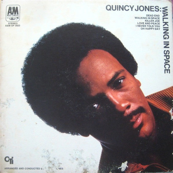 Quincy Jones - Walking In Space - Used - LP - Stereo - 33 ⅓ RPM - 1989 Reissue VG/VG