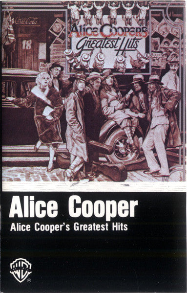 Alice Cooper - Alice Cooper's Greatest Hits - Used 1974 Cassette - VG/VG