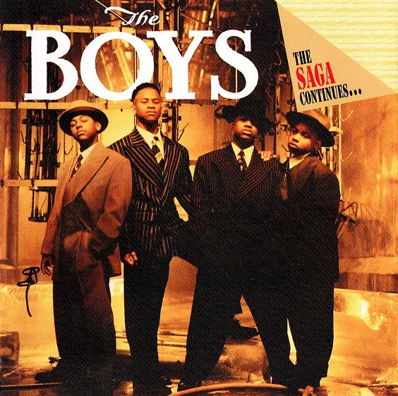 The Boys - The Saga Continues... - Used - CD - Stereo - 1992 Reissue VG+/VG+