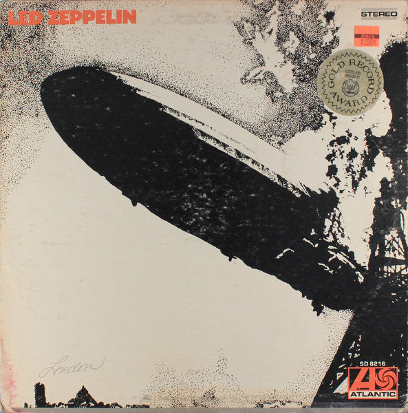 Led Zeppelin - Led Zeppelin - Used - LP - Stereo - 33 ⅓ RPM - 1972 Reissue VG+/VG+