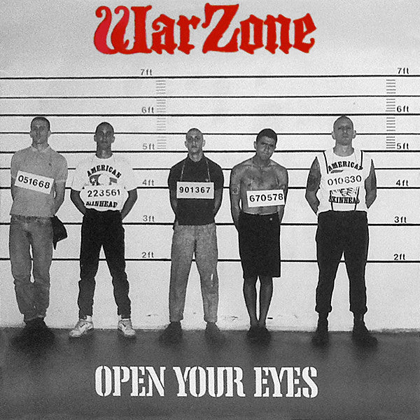 Warzone - Open Your Eyes - Used 1988 LP - VG+/VG+ *