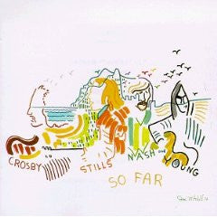 Crosby, Stills, Nash & Young - So Far - Partially Sealed 1977 LP Reissue - M/VG+