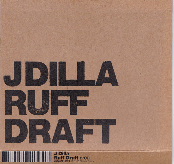 J Dilla - Ruff Draft - Used - CD - Stereo - 2007 Reissue VG+/VG+